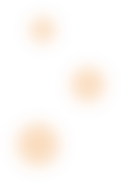 オレンジの光の雫のイメージイラスト