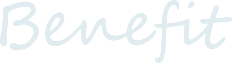benefitというタイトル